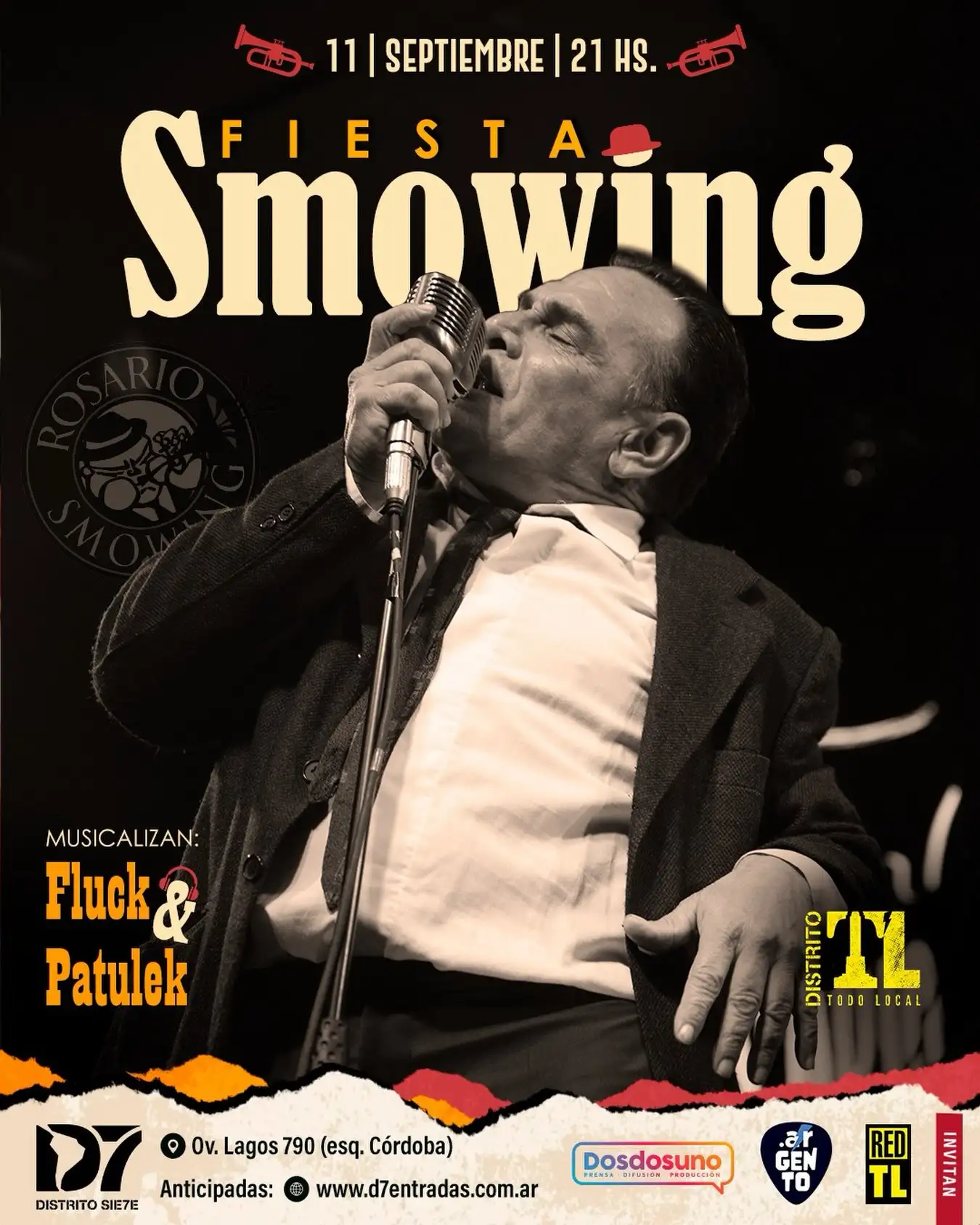 ROSARIO SMOWING y una noche de fiesta